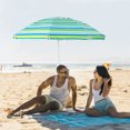 thumbnail image 4 of Gymax Parasol de Plage Portable pour Patio de 6,5 Pi, Ajustable, 4 of 9