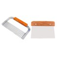 thumbnail image 4 of jifeng MagiDeal 2 Sets Stainless Steel Wavy & Straight Soap Mold Loaf Potato Cutter Tools, 4 of 9