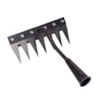 thumbnail image 3 of koolsoo Garden Hoe Sharp Sturdy Weeding Tool for Planting Farm Loosening Cultivating 7 teeth, 3 of 9