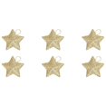 thumbnail image 2 of Christmas Decorations Tree Ornaments Christmas Decorations Gold Powder Five Pointed Star Pendant Christmas Tree Decoration Gold Three-Dimensional Star Pendant, 2 of 2