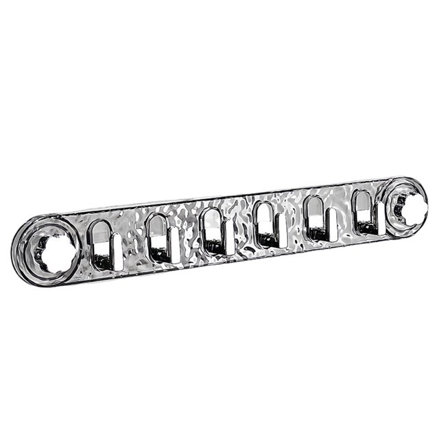 Maytalsory ABS Clothes Hook Enhancing Style And Adding Atmosphere Non Perforated Bedroom Bathroom Hook Hat Hook Gray translucent col Straight hook style