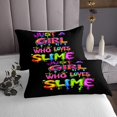 thumbnail image 3 of Erosebridal Colorful Splash Coverlet Set Queen, Graffiti Bedding Set, Teens Childs, 3 of 5