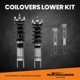 thumbnail image 4 of Maxpeedingrods 24 Way Full Adjustable Coilover Sturts Assembly For Honda Civic 1996-2000 EK, 4 of 8