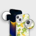 thumbnail image 5 of Étui Transparent pour iPhone 15 - Motif Pissenlit Jaune, 5 of 5