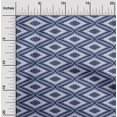 thumbnail image 1 of oneOone Cotton Silk Fabric Geometric Ikat Print Fabric By Yard 42 Inch Wide, 1 of 4