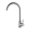 thumbnail image 1 of Single Handle, 360° Rotating, High-Flow Tap for Hot & Cold Water Stainless Steel Kitchen Faucet, 1 of 5