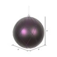 thumbnail image 2 of Vickerman N170826D Boule d'Ornement de Tourbillon de Paillettes Mates de 8 Po, 2 of 2