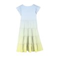 thumbnail image 5 of Tranfacy Robes d'Été pour Ados, Robes pour Filles Taille 10-12, Robe d'Été pour Filles 6-15 Mode Robe à Dégradé de Couleurs avec Poches Manches Courtes Col Rond Robe Trapèze, 5 of 5