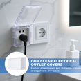 thumbnail image 4 of Uxcell 7.87 x 4.72 x 3.15 Inch Outlet Cover Box, White, 4 of 7