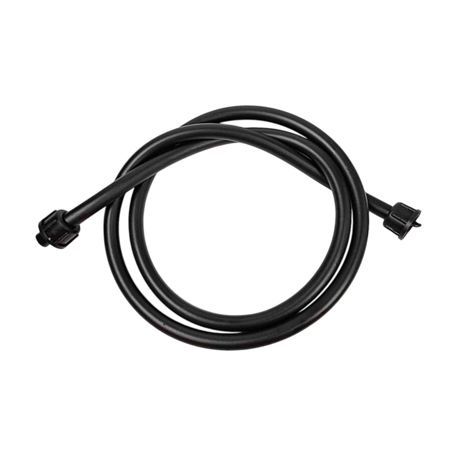 Yinanstore 1.25M Length Water Hose Flexible Shampoo Bowl Sink Equipment Kit PVC Tube Garden Hose for Hair Salon Garden Sprayer