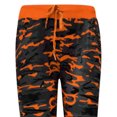 thumbnail image 4 of Innerwin Sport Trousers Drawstring Ladies Bottoms Running Elastic Waist Breathable Capri Pants Orange L, 4 of 6