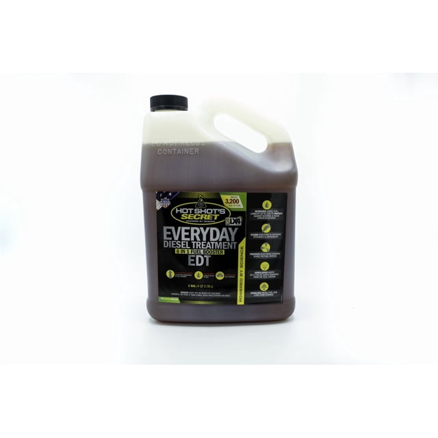 Hot Shot s Secret Lubrication Specialties Fuel Additive HSSEDT01G EVERYDAY DIESEL TREATMENT; For Diesel; Boosts Cetane Up To 7 Points; Single; 1 Gallon Jug