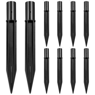 10 Pcs Pointes de Rechange pour Lampes Solaires, Piquets de Piquet de Sol Extérieurs pour Lampes de Jardin, Lampes de Paysage pour Cour et Sentier