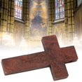 thumbnail image 3 of Crucifix Shape Wood,20pcs Crucifix Shape Wooden Crucifix Shape Ornament Crucifix Shape Decoration Precision Engineered, 3 of 9