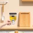 thumbnail image 1 of SuoKom Wall Mounted Oil Dispenser Kitchen Seasoning Organizer Leakproof Oil Container, 1 of 8