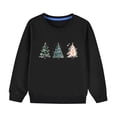 thumbnail image 2 of Diufon Chandail en Molleton de Noël pour Garçons et Filles Manches Longues Col Rond Chandail Automne Hiver Hauts Chauds, 2 of 4