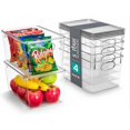 thumbnail image 1 of Sorbus Ensemble de 4 Bacs de Rangement en Plastique Transparent avec Couvercles - Ensemble de Contenants Empilables pour Réfrigérateur et Garde-Manger, 1 of 7