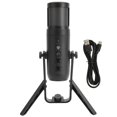 thumbnail image 2 of Micro à Condensateur pour Ordinateur, Réglage du Volume Interface 3,5 mm Contrôle du Gain Précis Réduction du Bruit Microphone de Jeu USB pour Balado, 2 of 7