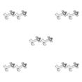 thumbnail image 1 of ZheElen Acier Inoxydable pour Porte Fermeture de Charnière Robuste et Durable et Positionnement Multi-Espace Anti-Vol pour Fenêtre Grande Taille 5ensemble, 1 of 6