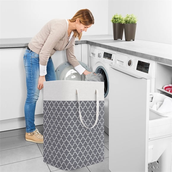 Cheap Hamper Kids Laundry Hamper Laundry Hamper Foldable Laundry Basket Organizer Dirty Clothes Bag Laundry Hamper for Small Spaces Wash Basket, 60x40x30cm