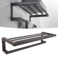 thumbnail image 4 of Towel Rack, Bath Shelves Double Bar Wall Mount  For Kitchen, 4 of 7