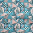 thumbnail image 1 of oneOone Tissu Velours Vert Sarcelle Patchwork à Carreaux Matériel de Robe Tissu Imprimé Tissu au Mètre 58 Pouces de Large, 1 of 5