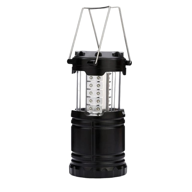 "360° Illumination Portable LED Camping Light - Waterproof ABS Tent Lamp for Outdoor Adventures & Emergency Use (Battery Not Included)"