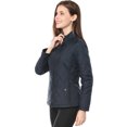 thumbnail image 4 of INSPIRE CHIC Veste Matelassée Légère à Col Montant à Fermeture Éclair pour Femme, 4 of 7