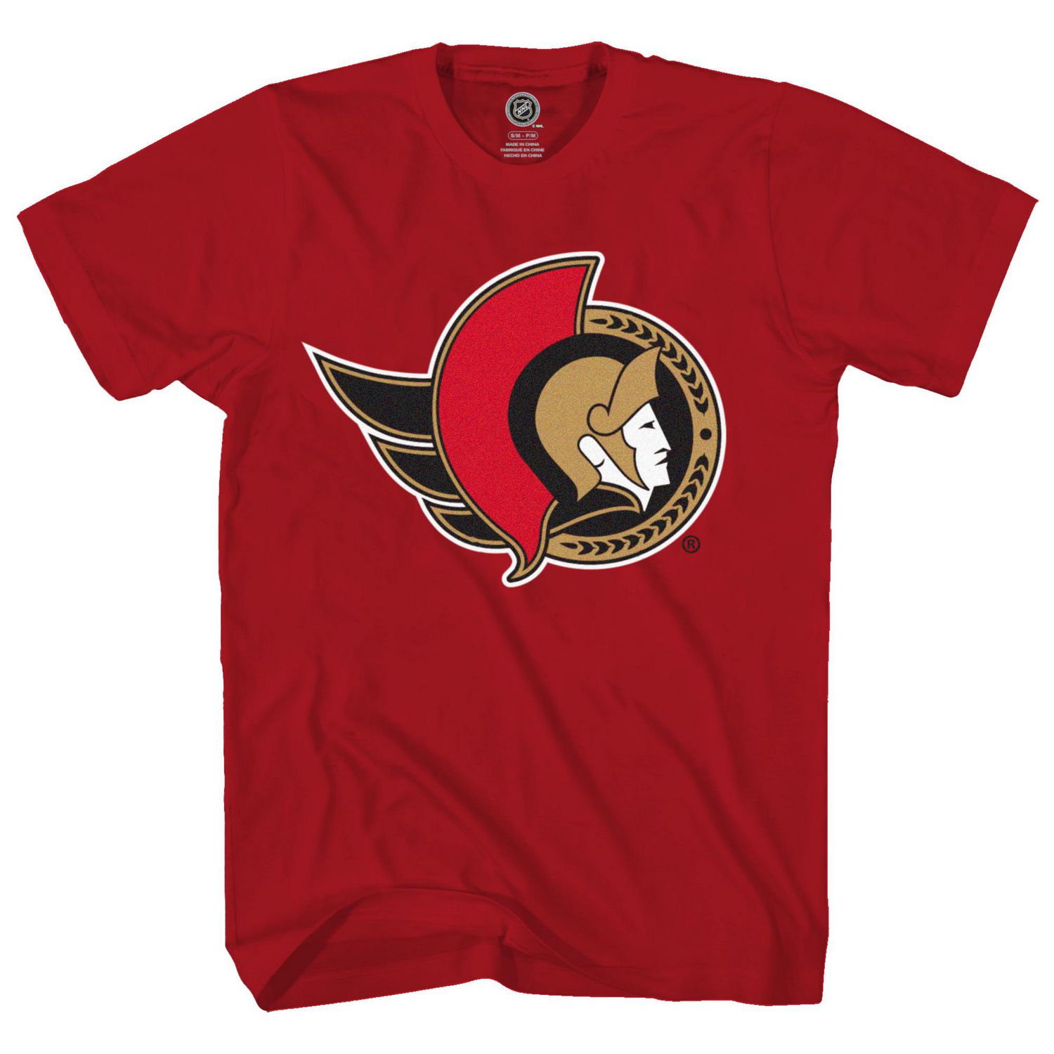 T-shirt à manches courtes pour hommes des Sénateurs d'Ottawa de la LNH *Exclusivité en ligne