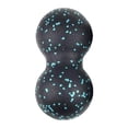 thumbnail image 1 of Double Ball, Peanut Shape Self Massage Roller for Back Foot Neck Spine Shoulder Blue, 1 of 6