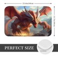 thumbnail image 2 of KLL Ferocious Dragon Fury Print Front Door Mat Indoor Outdoor Entrance, Non-Slip Mat All-Weather Doormat Indoor Outdoor Rug Patio Porch Entryway Mat, 23.6''x15.7'', 2 of 7
