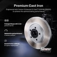 thumbnail image 4 of Transit Auto Front Rear Disc Brake Caliper Coated Rotors Drums Semi-Metallic Pads Shoes Wheel Cylinders and Hardware Kit (11Pc) for Car 2006 Pontiac Pursuit 2.2L with Brakes KCG-100360S, 4 of 11