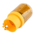 thumbnail image 1 of Solar LED Warning Light, LED Warning Signal Light Alarm Strobe Lamp 0.3W Flashing Car Warning Light, Flashing LED Signal Light For Snowy Mud Wind Season Outdoor, 1 of 8