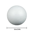 thumbnail image 1 of MYG Boule en Mousse de Polystyrène Ronde Solide Vierge pour Bricolage de Mariage, 1 of 10