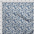 thumbnail image 3 of oneOone Cotton Cambric Fabric Floral Ikat Printed Craft Fabric BTY 56 Inch Wide, 3 of 4