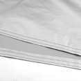 thumbnail image 3 of Unique Bargains XXL 190T Motorcycle Cover Black Silver Tone Outdoor Waterproof UV Protector, 3 of 7