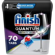 Quantum Power Ball Infinity Shine, 70 Dishwasher Tablets - Sparkling Clean, No Pre-Rinse