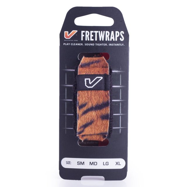 Gruv Gear FretWraps Wild 'Tiger' String Muter 1-Pack (Extra Large) (FW-1PK-TIG-XL)