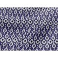 thumbnail image 4 of oneOone Viscose Jersey Fabric Ogee Ikat Printed Craft Fabric BTY 60 Inch Wide, 4 of 5