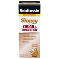 thumbnail image 1 of Robitussin Honey Extra Strength Cough & Congestion Syrup, Honey, 1 of 9