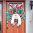 thumbnail image 5 of BKER Easter Able To Move And Make Sounds Home Decoration Artificial Flower Wreath Front Door Decoration Flower Spring Wreath, 5 of 5