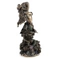 thumbnail image 3 of JFSM INC Large Beautiful Mermaid Sitting on Rock Statue Sculpture Figurine, 3 of 4