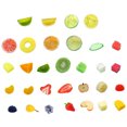 thumbnail image 4 of Wweixi 5pack/lot Long-lasting PVC Fruit Slice Model For Store Samples Mall Emissions Watermelon Slices 1, 4 of 6