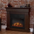 thumbnail image 2 of Real Flame Canada Crawford Wood Slim Line Electric Fireplace in Chestnut Oak, 2 of 3