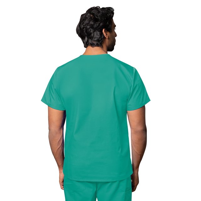 Adar Uniformes Médicaux Unisexes Universels - Haut de Sarrau Tunique à Col en V