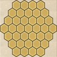 thumbnail image 1 of Ahgly Company Tapis d'Intérieur Lavable en Machine Carré Transitionnel Brun Cannelle, 4 Pieds Carré, 1 of 7