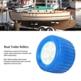 thumbnail image 3 of 4 Pcs Rouleau Nervuré Marin pour Bateau, Rouleau Oscillant Nervuré pour Bateau, Yacht, Remorque avec Matériau PU Résistant aux Hautes Températures, Performance Robuste, 3 of 7