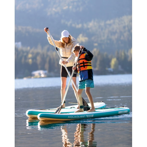 INTEX Aqua Quest 320 Inflatable Stand Up Paddle Board with Paddle