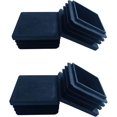 thumbnail image 1 of LAICAIW 4 Pack 1.5 Inch Square Tube End Cap Plastic Plugs, 1.5"x1.5" Square Tubing Plug, Tube End CapsTubing Post End Cap Suitable for Square Tube Square Plastic Plug, Tubing Post End Cap Square Tub, 1 of 7