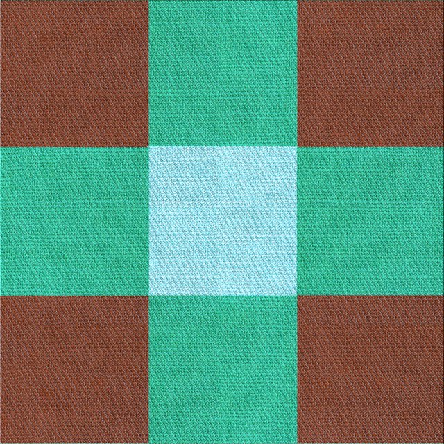 Ahgly Company Machine Washable Indoor Square Transitional Sienna Brown Area Rugs, 5' Square